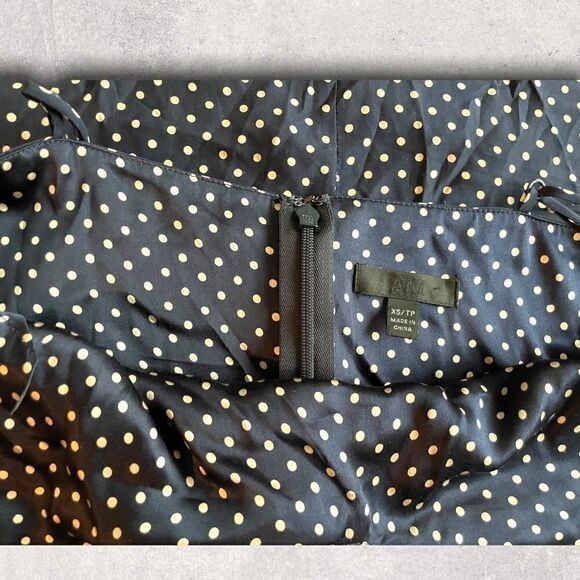 ATM Anthony Thomas Melillo | Women’s 100% Silk Polka-Dot Slip Dress Size XS - Picture 13 of 15